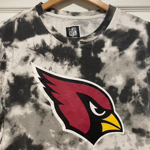 NFL Team Apparel Other - Arizona Cardinals Mens T-Shirt Large Black Tie Dye Cotton Blend NFL Team Apparel
